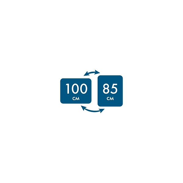 Зеркало Dreja Kvadro 100 с подсветкой , изображение 6
