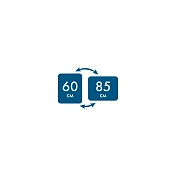 Зеркало Dreja Kvadro 60 с подсветкой , изображение 6