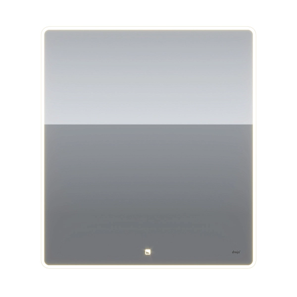 Зеркало Dreja Point 80 c подсветкой , изображение 2