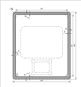 Зеркало Dreja Tiny 60 с подсветкой , изображение 3