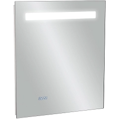 Фото Зеркало Jacob Delafon Parallel EB1430-NF 60 см с подсветкой, с часами