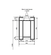 Зеркало Эстет Comfort Loft 85 , изображение 3