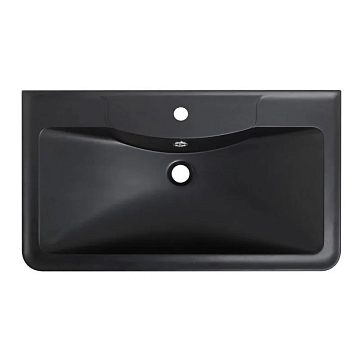 Мебельная раковина BelBagno BB1000/455-LV-ART-ALR-NERO 100 см 