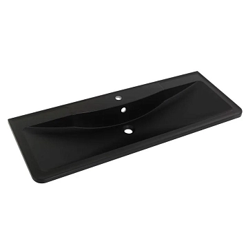 Мебельная раковина BelBagno BB1200/455-LV-ART-ALR-NERO 120 см  - фото 2