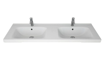 Мебельная раковина Dreja Harmony 125 двойная  - фото 2