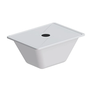 Контейнер для ванны AM.PM Gem W90A-070-070W-C с крышкой 