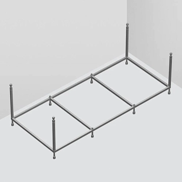 Каркас для ванны AM.PM Like 170х70 W80A-170-070W-R  - фото 2