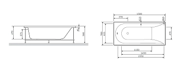 Каркас для ванны AM.PM Spirit 150х70 W72A-150-070W-R2  - фото 3