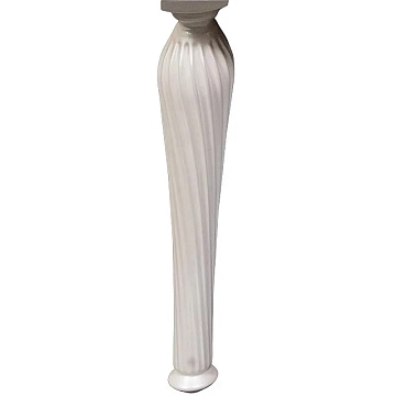 Ножки для мебели Armadi Art Vallessi Avantgarde Spirale белые 45 см 