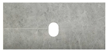 Столешница BelBagno без отверстия под смеситель KEP-100-MGL-W0 Marmo Grigio Lucido 