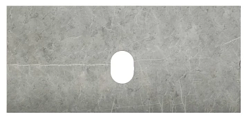 Столешница BelBagno без отверстия под смеситель KEP-90-MGL-W0 Marmo Grigio Lucido 