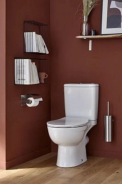 Крышка-сиденье Jacob Delafon Patio E23157-00 с микролифтом  - фото 3