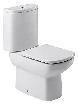 Крышка-сиденье Roca Dama Senso ZRU9000041 c микролифтом, петли хром  - фото 3