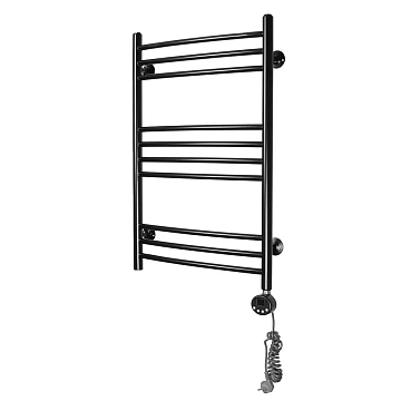Полотенцесушитель электрический Domoterm Калипсо 50x80 R черный  - фото 2