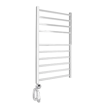 Полотенцесушитель электрический Domoterm Квадро П10 50x100 L хром  - фото 2