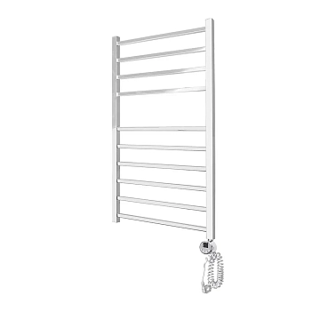 Полотенцесушитель электрический Domoterm Квадро П10 50х100 R хром  - фото 2