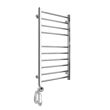 Полотенцесушитель электрический Domoterm Куба П10 50х100 L хром  - фото 2