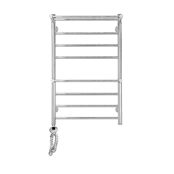 Полотенцесушитель электрический Domoterm Медея 50x80 L с двумя полками 