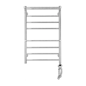 Полотенцесушитель электрический Domoterm Медея 50x80 R с двумя полками 