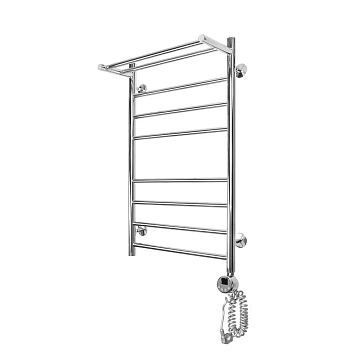 Полотенцесушитель электрический Domoterm Медея 50x80 R с полкой  - фото 2