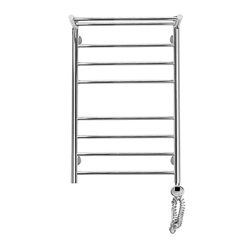 Полотенцесушитель электрический Domoterm Медея 50x80 R с полкой 