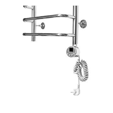 Полотенцесушитель электрический Domoterm Стефано П5 40х50 R хром  - фото 3