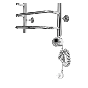 Полотенцесушитель электрический Domoterm Стефано П7 40х70 R хром  - фото 3