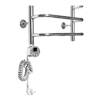 Полотенцесушитель электрический Domoterm Стефано П8 40х80 L хром  - фото 3