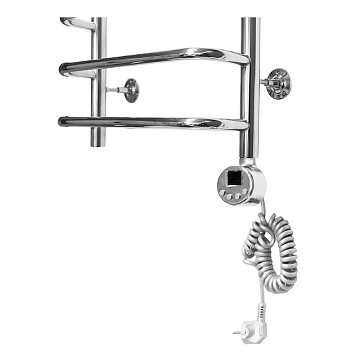 Полотенцесушитель электрический Domoterm Стефано П8 40х80 R хром  - фото 3