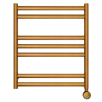 Полотенцесушитель электрический Lemark Status П7 50x60 бронза 