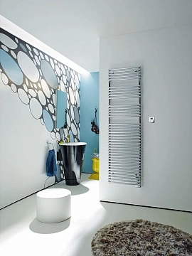 Полотенцесушитель электрический Zehnder Forma Spa 50х120 белый глянец  - фото 2