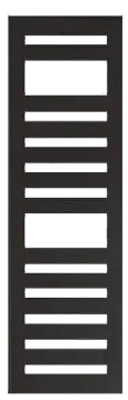 Полотенцесушитель электрический Zehnder Metropolitan Spa 50х120 черный 