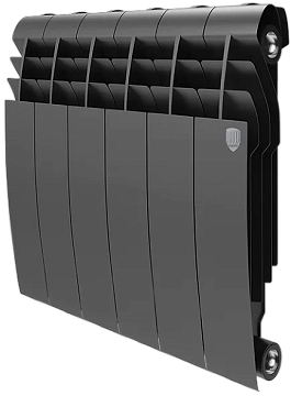 Радиатор Royal Thermo BiLiner 350 /Noir Sable - 6 секц. 