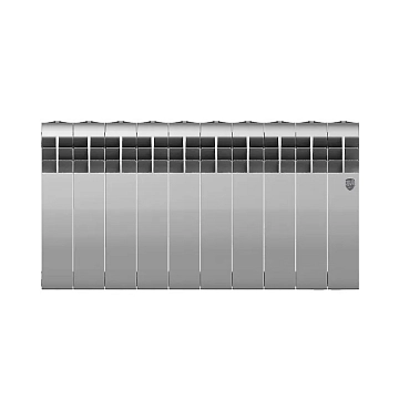Радиатор Royal Thermo BiLiner 350 /Silver Satin - 10 секц.  - фото 2
