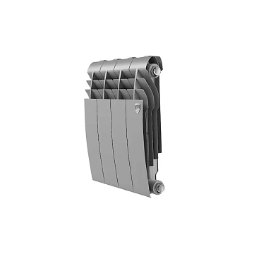 Радиатор Royal Thermo BiLiner 350 /Silver Satin - 4 секц. 