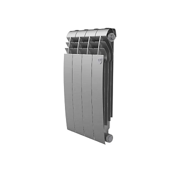 Радиатор Royal Thermo BiLiner 500 Silver Satin - 4 секц. 