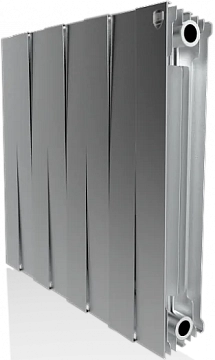 Радиатор Royal Thermo PianoForte 500 Silver Satin - 8 секц. 