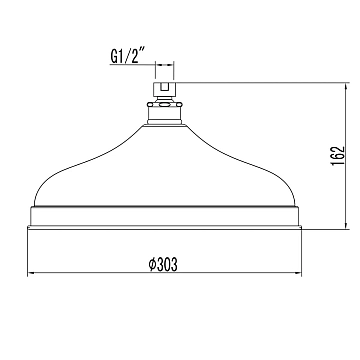 Верхний душ Lemark LM9830G  - фото 2