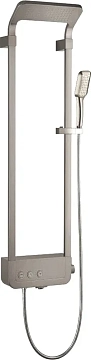 Душевая панель Black&amp;White Seasons W2040 Brushed Nickel 