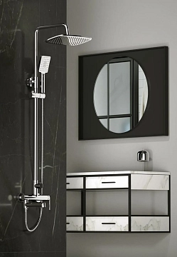 Душевая стойка BelBagno Acqua ACQUA-VSCM-CRM  - фото 2