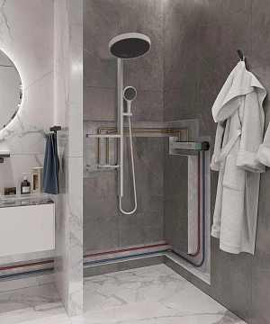 Душевая стойка Hansgrohe Rainfinity 26842700  - фото 5