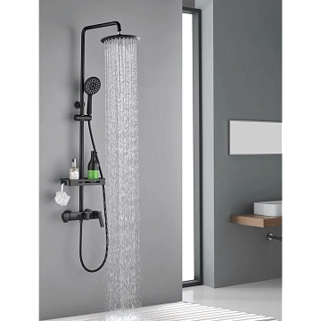 Душевая стойка Orans 7003WX черный  - фото 2