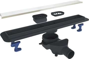 Душевой лоток BelBagno Luce BB-LD-LUCE-90-BIANCO с решеткой 90 см 