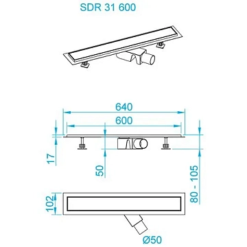 Душевой трап RGW Shower Drain SDR-31B 47213160-04  - фото 4