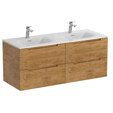 Тумба под раковину BelBagno Etna 120 подвесная, Rovere Nature, 4 ящика  - фото 2