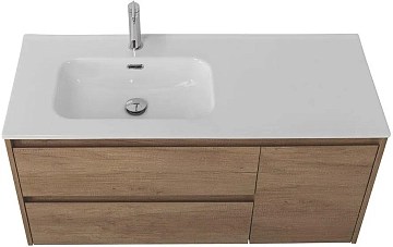 Тумба под раковину BelBagno Kraft 100 L подвесная, Rovere Nebrasca Nature  - фото 4