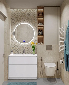 Тумба под раковину BelBagno Kraft 100 напольная, Bianco Opaco  - фото 3