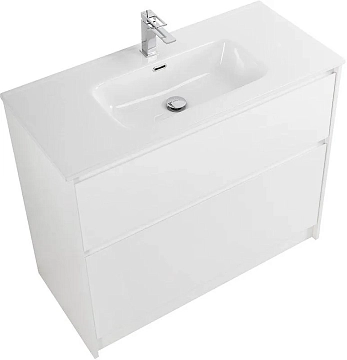 Тумба под раковину BelBagno Kraft 100 напольная, Bianco Opaco  - фото 5