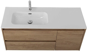 Тумба под раковину BelBagno Kraft 120 L подвесная, Rovere Nebrasca Nature  - фото 5