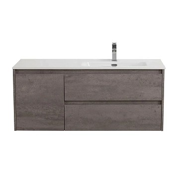 Тумба под раковину BelBagno Kraft 120 R подвесная, Cemento Grigio 